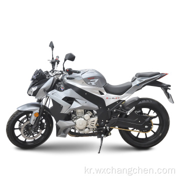 판매 초퍼 400cc EFI 고전수 냉각 이중 실린더 가스 전동 가솔린 순양함 오토바이